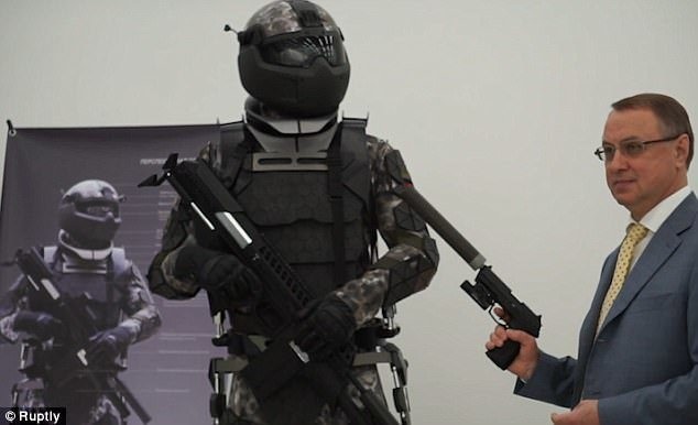لباس رباتیک سربازان روسیه در آینده نزدیک