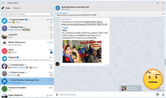 نسخه یونیورسال تلگرام موسوم به یونیگرام منتشر شد