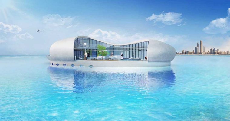 خانه های شناور لوکس یازده میلیون دلاری در دوبی