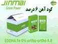 خرید کود آهن کلاته | EDDHA Fe 6% ارتو ارتو 4.8% 